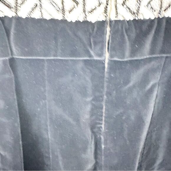 Dynasty Black Velvet Mini Dress Vintage 60s Beaded Sequin - Picture 11 of 14